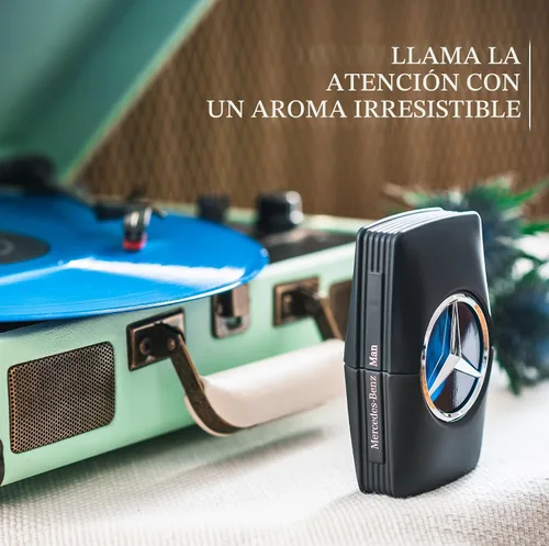 Miniatura 4 de Mercedes Benz Man - Eau de Toilette para Hombre - Fragancia Masculina Aromática, Frutal y Amaderada con Notas de Cedro y Musgo de Roble - Colonia