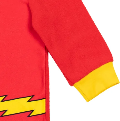 Miniatura 6 de DC Comics Justice League Superman Batman Flash Zip Up Pijama Cosplay Enterizo Niño a Niño Grande