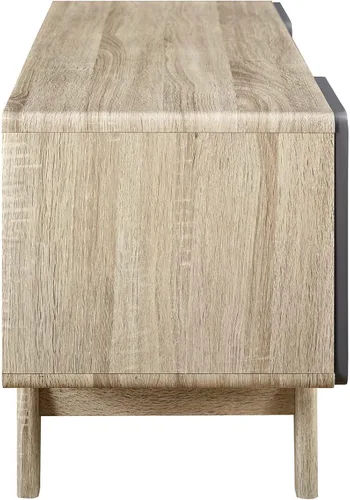 Miniatura 2 de Modway Tread Mid-Century - Mueble moderno para TV de 47 pulgadas, color gris natural