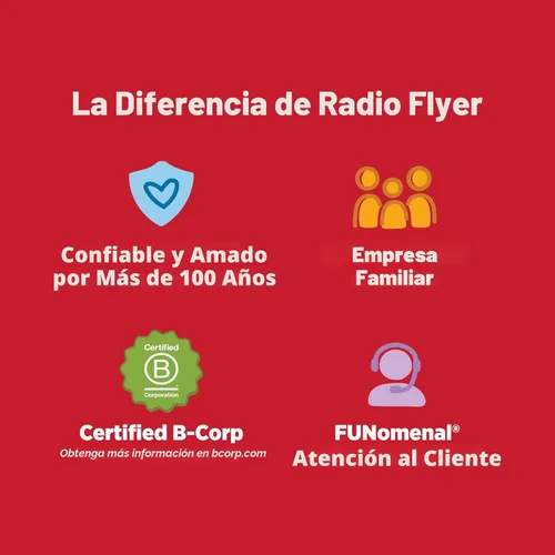 Miniatura 7 de Radio Flyer Stroll 'N Trike 4 en 1, cochecito convertible a triciclo para niños pequeños de 1 a 5 años, crece con tu hijo Negro