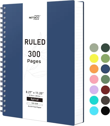 Miniatura 42 de RETTACY Cuaderno de bolsillo, 160 páginas forradas, tamaño mini A6 (4.5" × 5.7"), para trabajo, diario, escritura, papel grueso de 100 g/m²