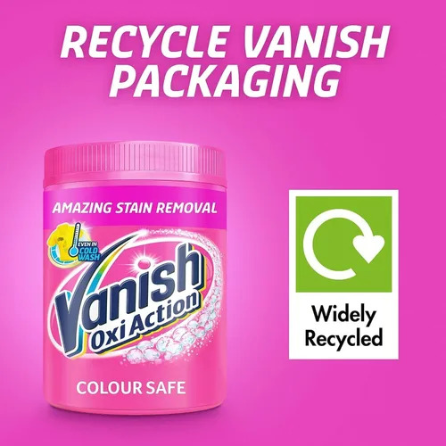 Miniatura 2 de Vanish Oxi Action - Polvo removedor de manchas de color seguro para ropa, 2.2 lbs, primera vez increíble eliminación de manchas incluso en lavado