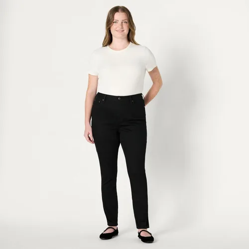 Miniatura 6 de Amazon Essentials - Jeans ajustados de tiro medio para mujer, altamente elásticos y versátiles