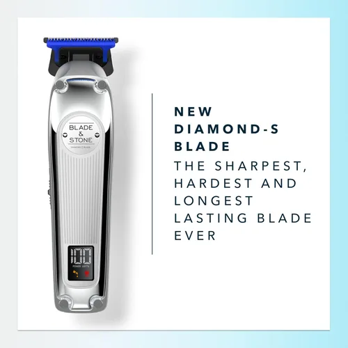 Miniatura 2 de Blade & Stone Cortadora de pelo profesional para hombres PT301 Hoja Diamond-S Tecnología Micro-Gap Motor duradero de 7200 RPM, todo metal