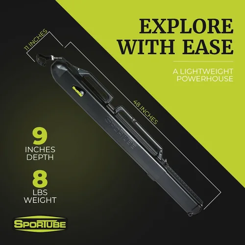 Miniatura 3 de Sportube Estuche de esquí serie 1 – Funda protectora de viaje para un par de esquís alpinos y equipo o dos pares de esquís nórdicos