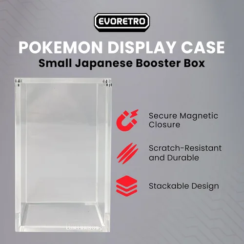 Miniatura 3 de Cajas de exhibición acrílicas para paquete especial de cajas de booster japonesas pequeñas, Pack de 1