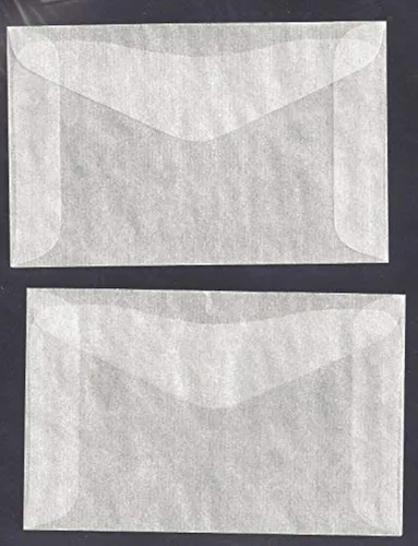 Miniatura 8 de 100 Sobres de Glassine #2 que miden 2 5/16" x 3 5/8