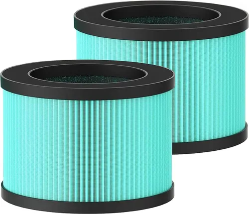 Filtro de aire MK01 y MK06 de repuesto compatible con purificador de aire MK01 MK06, filtro de aire 4 en 1 para Tolife TZ-K1, FreAire KN6391 HAP601,
