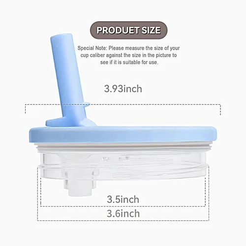 Miniatura 3 de Stanley Cup - Paquete de 3 tapas de repuesto para Stanley Cup Quencher de 40 onzas con popote, a prueba de derrames y resistentes a fugas, fundas