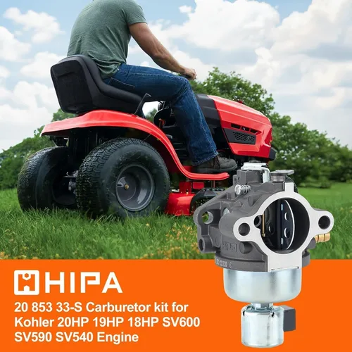 Miniatura 3 de Hipa 20 853 33-S SV541 Carburador para Kohler SV600 SV600S SV590 SV590S SV530 SV601 SV610 SV620 SV591 SV540 SV470 SV480 SV471 Motor Cortacésped