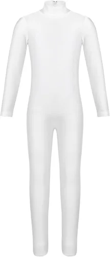 Miniatura 22 de Body de manga larga para niños y niñas, con cuello alto, cuerpo completo, leotardo de gimnasia
