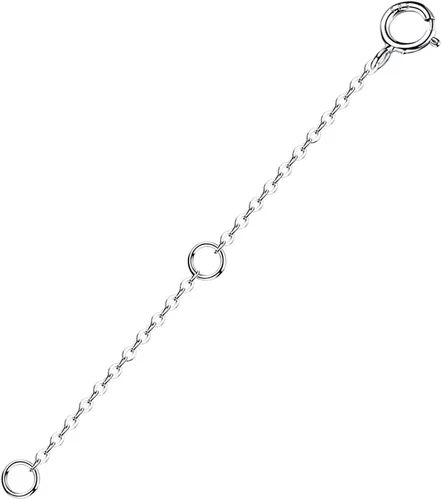 Miniatura 12 de Extensor de Collar de Oro Sólido de 14K Extensor de Pulsera Real de 2 3 4 Pulgadas Cadena Ajustable Duradera Extensión de Tobilleras de Oro