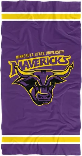 Miniatura 152 de LOGOVISION Manta Abilene Christian University, 30 x 60 pulgadas, logotipo primario CottonFront/PolyBackBeachTowel