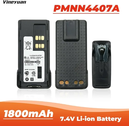 Miniatura 2 de Paquete de 10 baterías PMNN4407A para Motorola XPR3300 XPR3500 XPR7350 XPR7380 XPR7550 XPR7580 GP338D DP4600 XiR P8668 APX 2000 Batería de repuesto