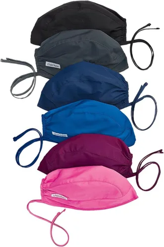 Miniatura 2 de Cherokee Men and Women Scrub Cap with Adjustable Elastic Tie-Back Lightweight, Breathable No-Slip Unisex Surgical Cap - 2506