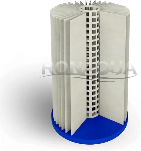 Miniatura 6 de Filtro de sedimentos plisado lavable y reutilizable de 10 x 4.5 pulgadas, superficie amplificada de 5 micras, elimina arena, suciedad, limo, óxido