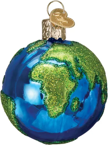 Miniatura 4 de Old World Christmas - Adornos de cristal soplado para árbol de Navidad, colección Espacio exterior