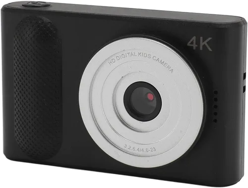Cámara digital 4K de 48 MP, cámara HD para vlogging con zoom digital de 16x, cámara de viaje de enfoque automático con pantalla TFT de 2.4 pulgadas,