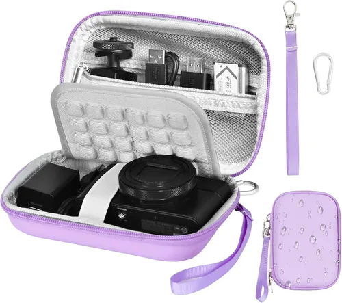 Miniatura 8 de EMART Funda para cámara digital, bolsa pequeña para cámara (tamaño de cámara <6 x 4 x 0.9 pulgadas) para VAHOIALD FHD 1080P/KODAK PIXPRO