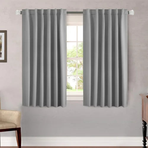 Miniatura 137 de H.VERSAILTEX Cortinas opacas con aislamiento térmico, paneles de tratamiento de ventana, cortinas opacas para oscurecer la habitación, cortinas Gris