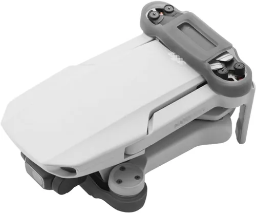 Miniatura 3 de SeiZed Soporte de hélice para hélice D-JI Mavic Mini/Mini de 2 hazs, cubierta protectora de silicona, accesorios para drones (color : gris)