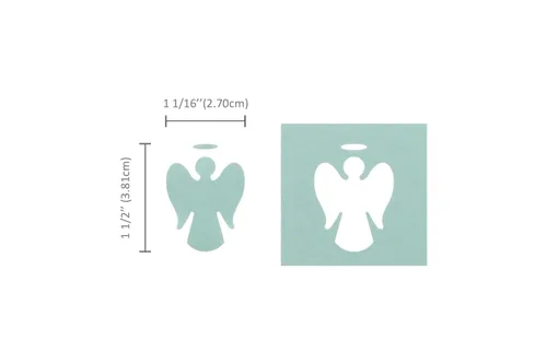 Miniatura 2 de Bira Craft - Punzón de acción para manualidades de papel, álbumes de recortes, tarjetas y arte de 3 palancas de 1.5 pulgadas