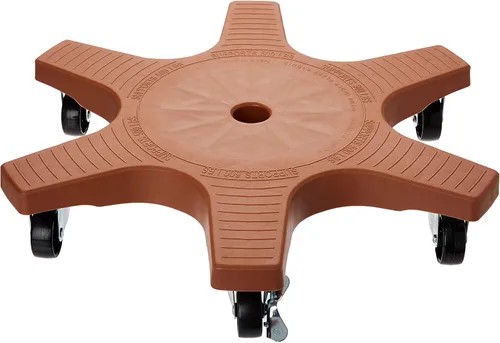 Miniatura 19 de Bosmere Soporte para Plantas de 16 pulgadas - Soporte Rodante para Plantas de Servicio Pesado con Ruedas con Seguro, Capacidad de 500 libras