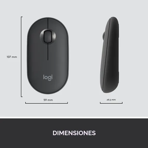 Miniatura 10 de Logitech MK470 - Combo de teclado y mouse inalámbricos delgados - Diseño compacto moderno, ultra silencioso, receptor USB de 2.4 GHz, conectividad