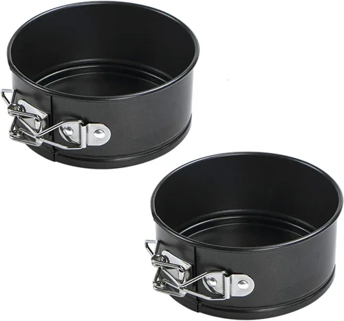 Miniatura 11 de Webake Springform - Juego de 2 moldes para tartas de queso con forma de corazón de 4 pulgadas, accesorios de Instapot, olla a presión, freidora
