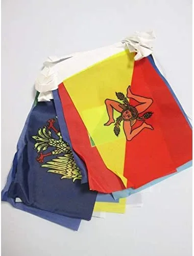 Miniatura 321 de AZ FLAG Señal marítima internacional 42.7 ft BUNTING Flag 40 banderas 9'' x 6'' - Banderas de cuerda del alfabeto náutico 5.9 x 8.3 in