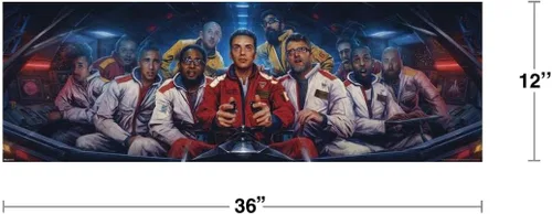 Miniatura 3 de Póster de la lógica de rapero Merch The Incredible True Story Cool Wall Art Poster 36x12