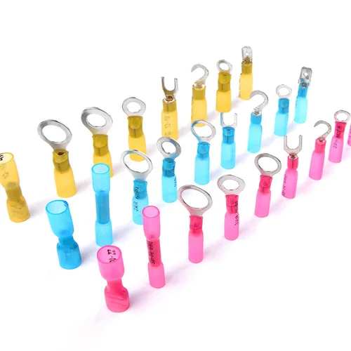 Miniatura 6 de Nilight - 50006R 135 conectores de alambre termorretráctiles - Kit de terminales eléctricos - Surtido de conectores de crimpado automotriz marino