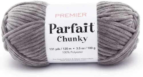 Miniatura 27 de Premier Parfait Hilo Grueso - Súper Voluminoso para Tejer y Hacer Ganchillo, Chenilla, Sunshine
