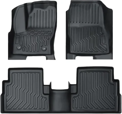 Miniatura 18 de Alfombrillas de Piso para Elantra N 2021-2023 (No Compatible con Híbrido 21-23) Protección para Todo Clima Goma TPE Personalizada para Piso Sin Olor