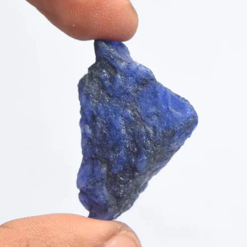 Miniatura 2 de GEMHUB Zafiro azul crudo de 4100 quilates de zafiro en bruto de grado superior piedra preciosa suelta de cristal curativo natural de zafiro Gema azul