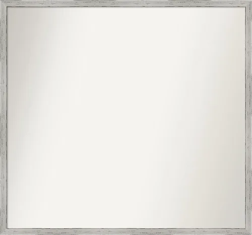 Miniatura 164 de Amanti Art Espejo de baño blanco para sobre el fregadero, 32 x 45 pulgadas, espejo de tocador rectangular blanco esbelto, marco de madera moderno