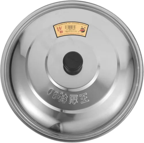 Miniatura 8 de DOITOOL Tapa universal de olla de acero inoxidable de 13 pulgadas con perilla resistente al calor para sartenes y ollas de cocina