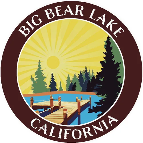 Miniatura 8 de Lake Dock – Big Bear Lake – California 3.5 pulgadas ventana coche camión calcomanía vacaciones aventura tema novedad apliques Negro