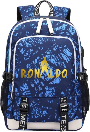 Miniatura 18 de Soccer Player 7 Mochila deportiva multifunción para viajes, portátil, para fanáticos del fútbol, para hombres y mujeres, negro - 2, Tamaño único