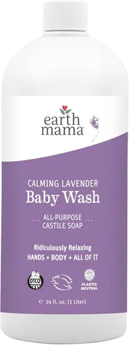 Miniatura 16 de Earth Mama Simply Non-Scents - Jabón de manos espumoso para bebés, gel de baño multiusos sin fragancia para pieles sensibles, jabón de castilla