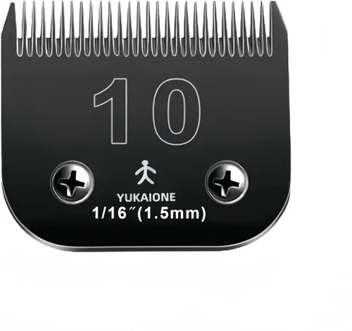 Miniatura 6 de 4F - Cuchilla para cortar perros, acero SK2, compatibilidad universal con Andis, Oster, Wahl, corte de 3/8 pulgadas para abrigos medianos