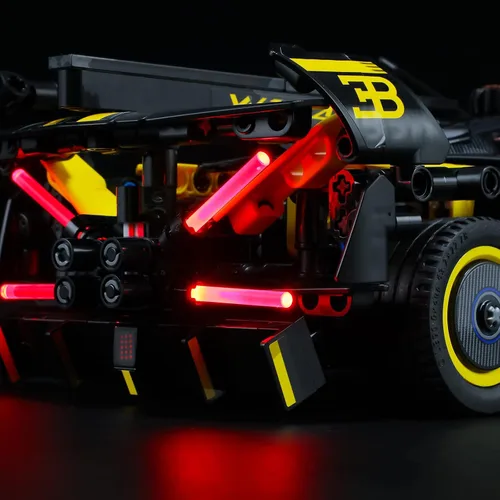 Miniatura 7 de BRIKSMAX Kit de iluminación LED para LEGO-42151 Bugatti Bolide - Compatible con el modelo de bloques de construcción Lego Technic - No incluye juego