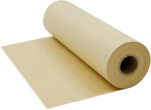 Juvale Rollo de papel marrón, 10 x 1200 pulgadas, superficie sin encerar y sin recubrimiento, papel de embalaje y tablón de anuncios desgarrable