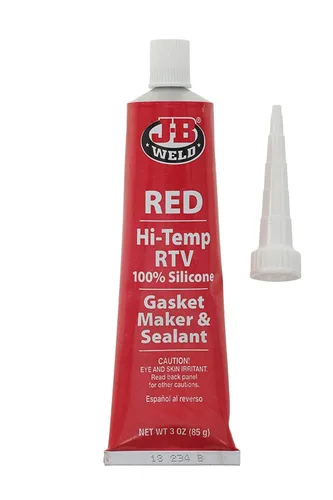 Miniatura 2 de Sellado J-B Weld Negro Rtv, 3 oz, Rojo