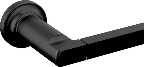 Miniatura 3 de Delta Soporte de papel higiénico giratorio Negro mate Soporte de pared Accesorios de baño Tetra