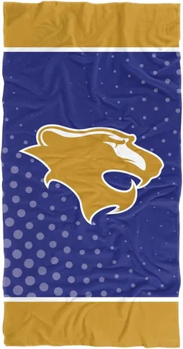 Miniatura 207 de LOGOVISION Manta Abilene Christian University, 30x60 Logo Dots CottonFront/PolyBackBeachTowel