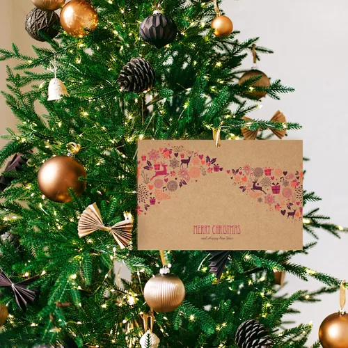 Miniatura 4 de Goefun - Tarjetas de papel kraft marrón de 4 x 6 pulgadas, paquete de 100 tarjetas de índice sin rayas de 80 libras para invitaciones, negocios