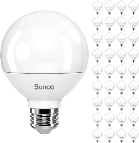Miniatura 15 de Bombillas LED Sunco G25, luces de tocador de globo para baño de alto rendimiento, 1000 LM, 11 W (equivalente a 100 W), blanco cálido de 3000 K