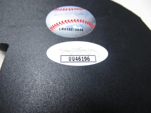 Miniatura 3 de Yasiel Puig - Figura de madera firmada con autógrafo Los Angeles Dodgers JSA UU46196