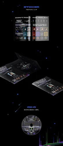 Miniatura 4 de SM Ent. EXO - ÁLBUM ESPECIAL DON'T FIGHT THE FEELING [Expansión ver.] Álbum+Juego de tarjetas fotográficas adicionales (BAEKHYUN ver.)